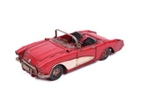 MNK Home Decorative Metal Chevrolet Classic Nova Car - Red