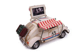 MNK Home Decorative Diecast Car - Made from Metal - Volkswagen Beetle Cabriolet Model - Ideal for Home Decor & Party Favor for Friends & Family Members, Multicolor