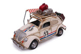 MNK Home Decorative Diecast Car - Made from Metal - Volkswagen Beetle Cabriolet Model - Ideal for Home Decor & Party Favor for Friends & Family Members, Multicolor