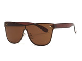 AEVOGUE Women's Sunglasses Conjoined Spectacle Lens Brand Design Rimless Shades UV400