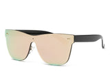 AEVOGUE Women's Sunglasses Conjoined Spectacle Lens Brand Design Rimless Shades UV400