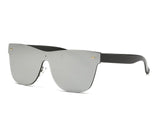 AEVOGUE Women's Sunglasses Conjoined Spectacle Lens Brand Design Rimless Shades UV400