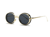 AEVOGUE Sunglasses Women Brand Designer Oval Copper Frame