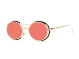 AEVOGUE Sunglasses Women Brand Designer Oval Copper Frame