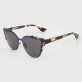 ROYAL GIRL Newest Fashion Cat Eye Sunglasses Women Classic Brand Designer Reflective Mirror Sun Glasses UV400