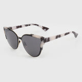 ROYAL GIRL Newest Fashion Cat Eye Sunglasses Women Classic Brand Designer Reflective Mirror Sun Glasses UV400