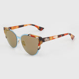 ROYAL GIRL Newest Fashion Cat Eye Sunglasses Women Classic Brand Designer Reflective Mirror Sun Glasses UV400
