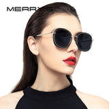 MERRY'S DESIGN Women Polarized Sunglasses Fashion Sun Glasses Metal Temple 100% UV Protection S'6108