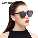 MERRY'S Women Cat Eye Sunglasses Classic Brand Designer Semi Rimless Sunglasses S'8082