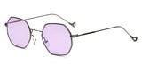 New Metal Frame Mirror Optical Sun Glasses
