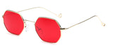 New Metal Frame Mirror Optical Sun Glasses