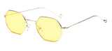 New Metal Frame Mirror Optical Sun Glasses