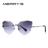 MERRY'S DESIGN Women Rimless Sunglasses Gradient Lens UV400 Protection S'6078