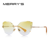MERRY'S DESIGN Women Rimless Sunglasses Gradient Lens UV400 Protection S'6078