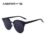 MERRY'S Women Cat Eye Sunglasses Classic Brand Designer Semi Rimless Sunglasses S'8082