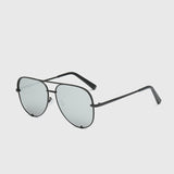 ROYAL GIRL Pilot Oval Sunglasses Women Men Brand Designer Metal Frame