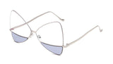 Brand Designer Oversized Butterfly Sunglasses Women Vintage Pink