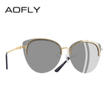 AOFLY BRAND DESIGN for Women Sunglasses Elegant Luxury Style Decoration Shades
